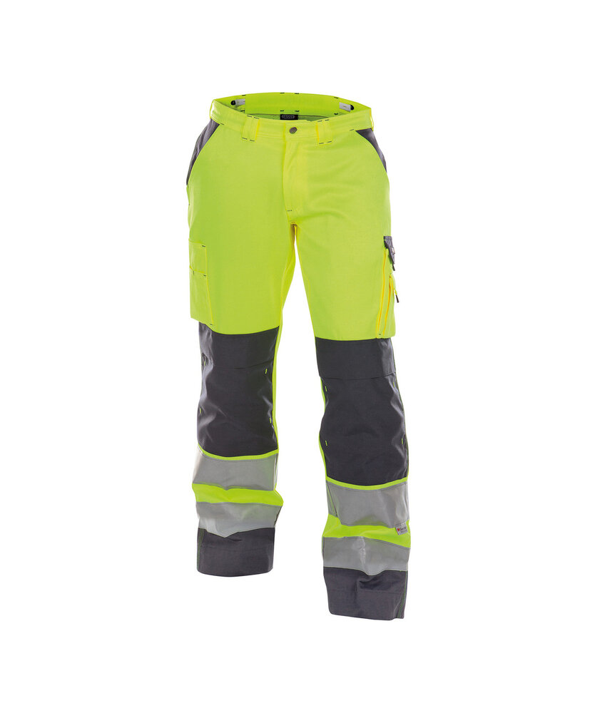 Dassy Buffalo werkbroek Geel/grijs