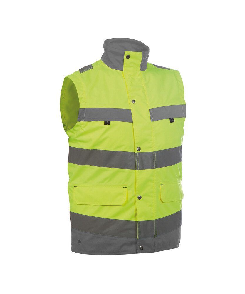 Dassy Bilbao bodywarmer Geel/grijs