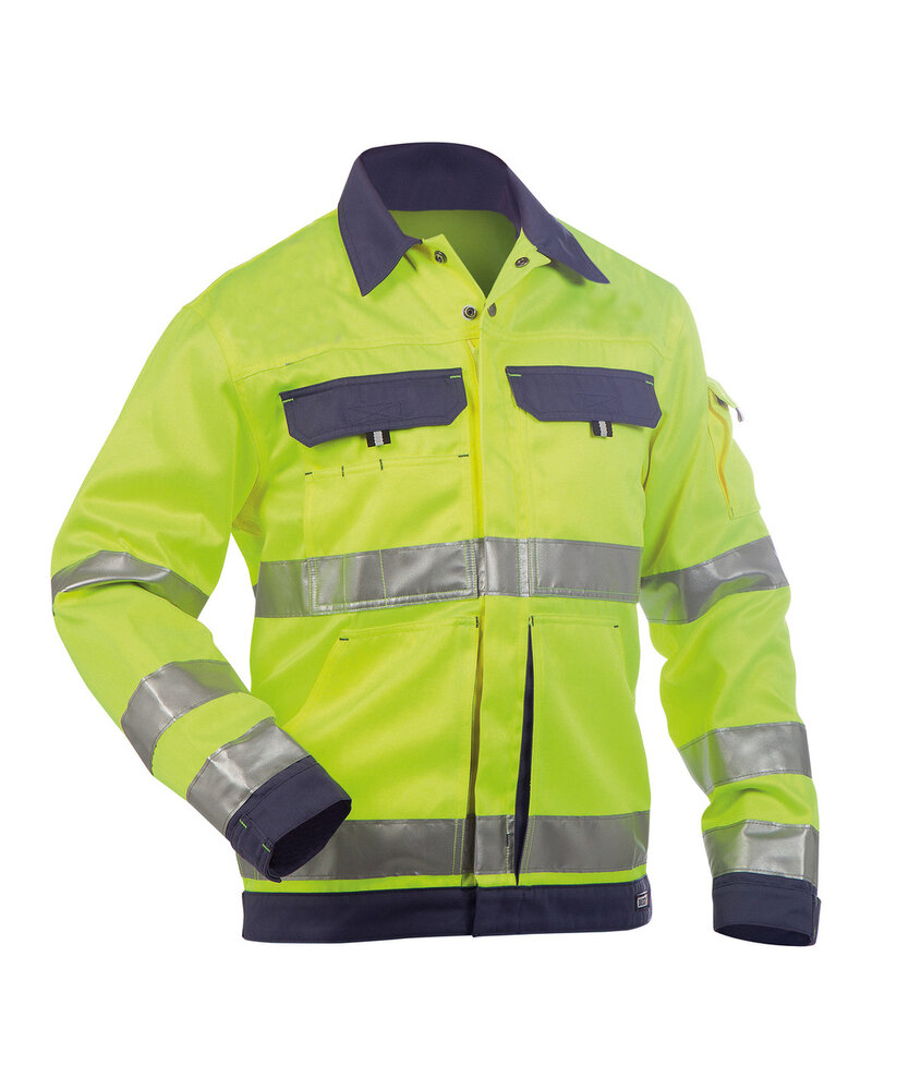Dassy Dusseldorf veiligheidsjas Geel/navy