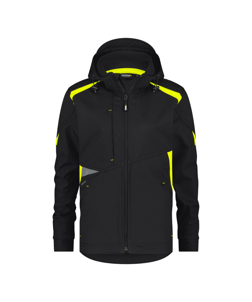 Dassy softshelljas Kalama woman zwart