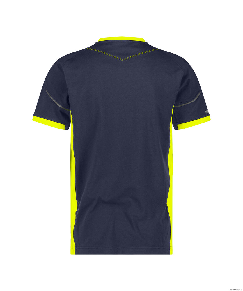 Dassy t-shirt Tampcio blauw achterkant