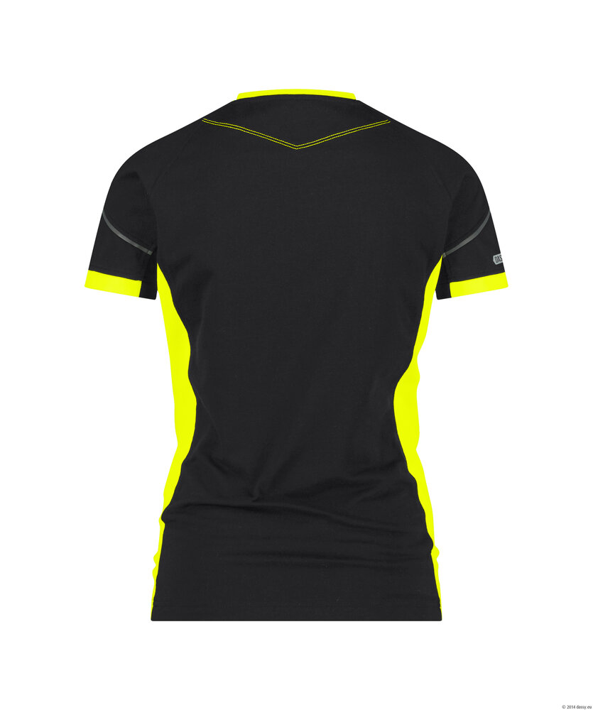 Dassy t-shirt Tampico woman zwart achterkant