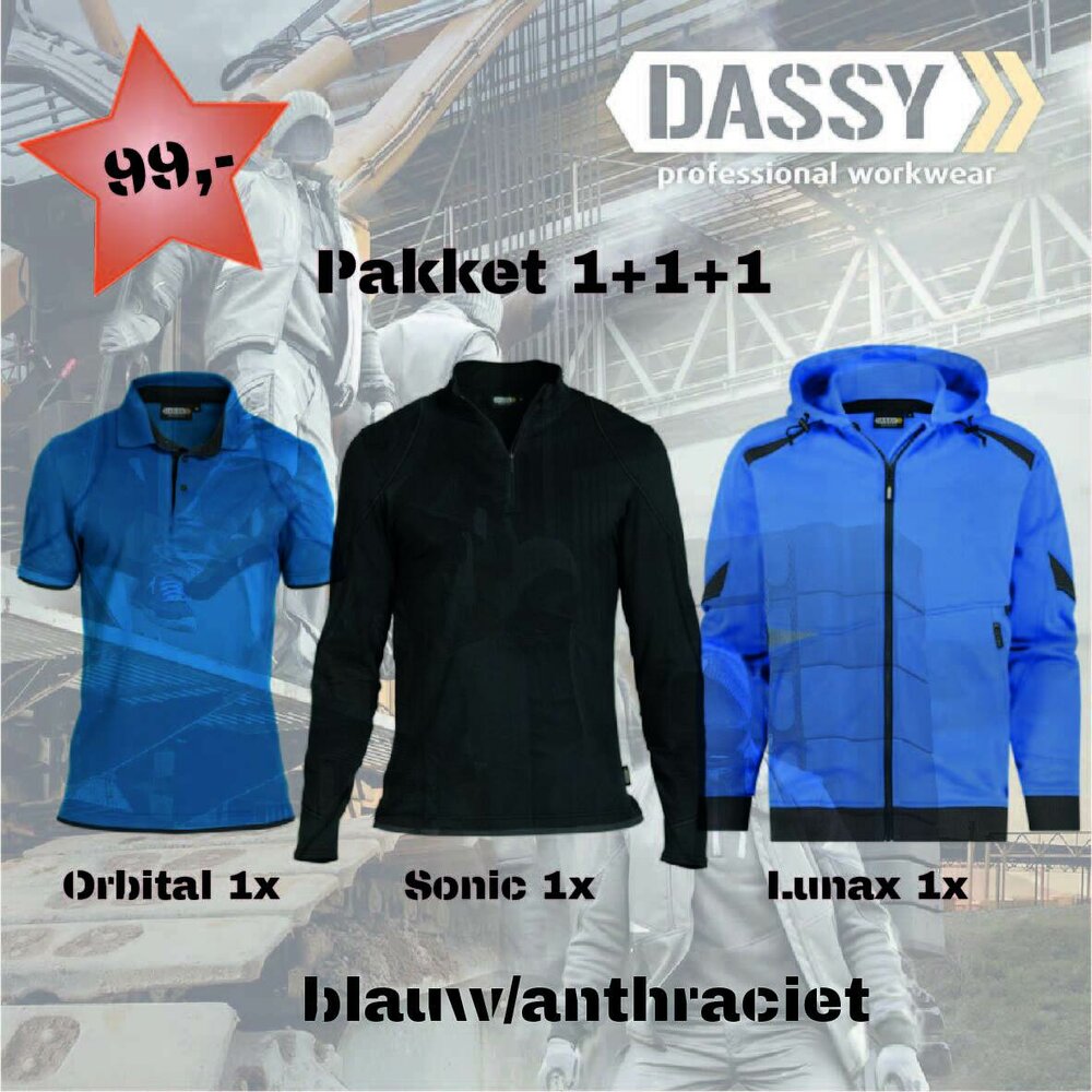 actiepakket 1+1+1 Dassy
