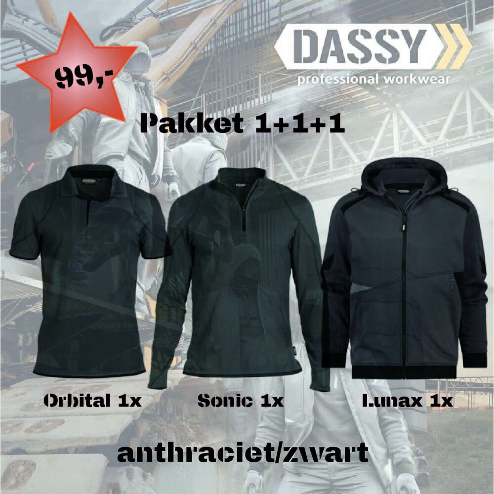 actiepakket 1+1+1 Dassy