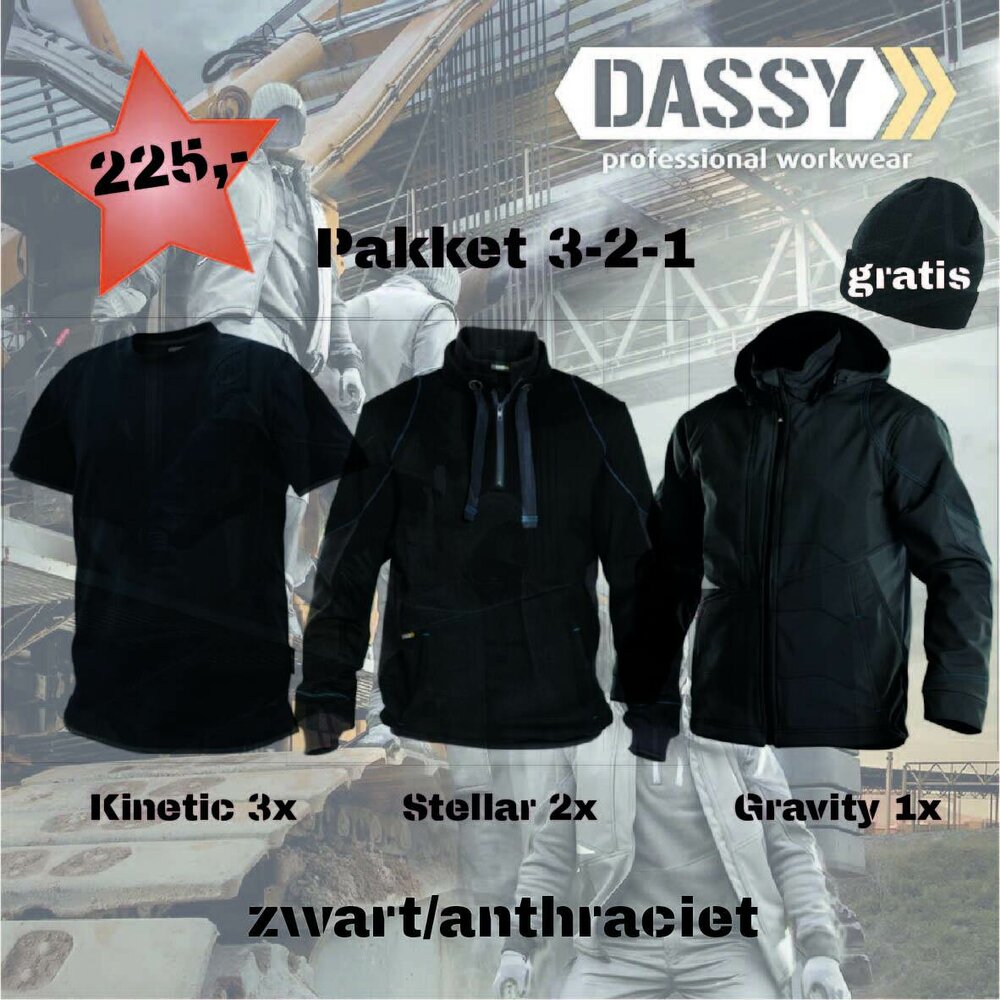 actiepakket 3+2+1 Dassy