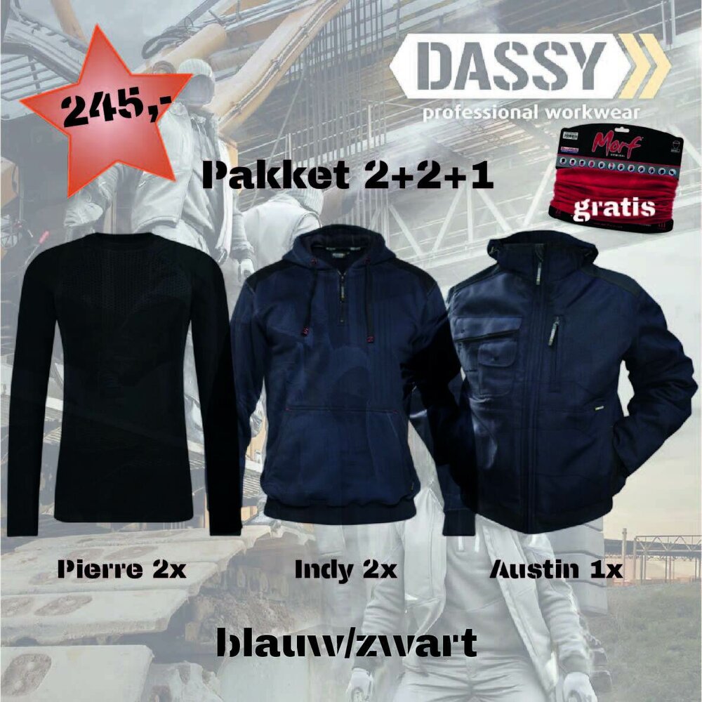 actiepakket 2+2+1 dassy