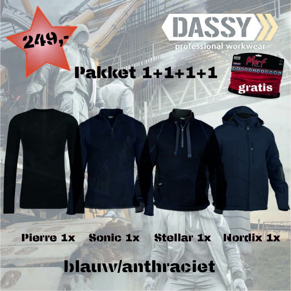 Actiepakket 1+1+1+1 Dassy