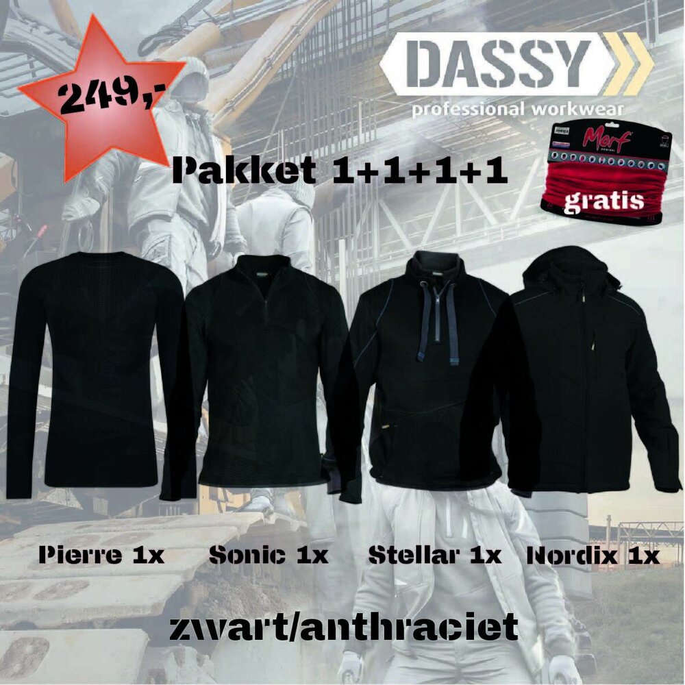 Actiepakket 1+1+1+1 Dassy