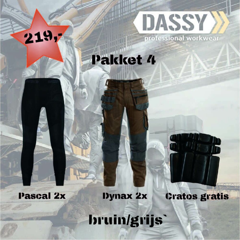 actiepakket 2+2 Dassy FLUX