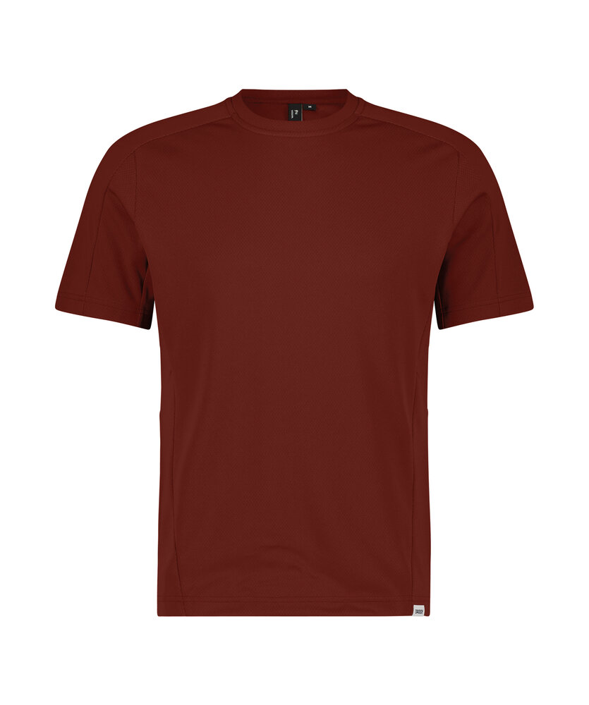 Dassy T-shirt Fuji baksteenrood