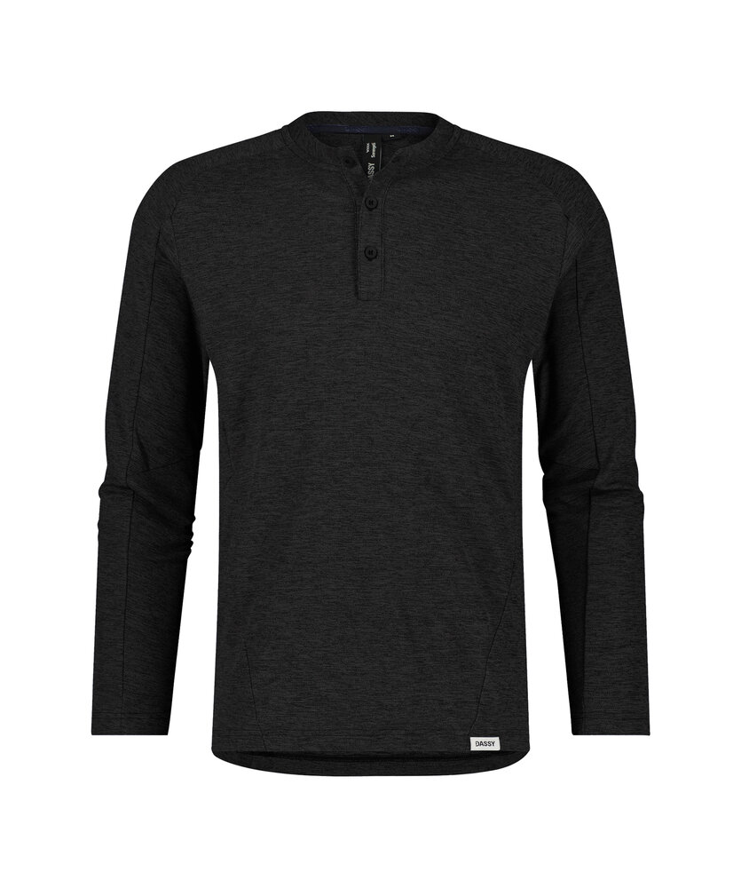 Dassy Henley Serengeti zwart