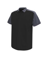 poloshirt-cesar Zwart/grijs