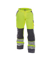 Dassy Buffalo werkbroek Geel/grijs