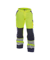 Dassy Buffalo werkbroek Geel/navy
