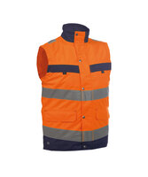 Dassy Bilbao bodywarmer Oranje/navy