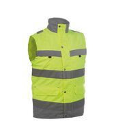 Dassy Bilbao bodywarmer Geel/grijs