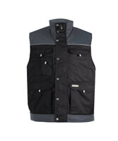 Dassy Hulst bodywarmer Zwart/grijs