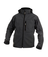 Dassy Tavira softshell jas Zwart