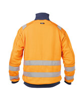 Denver sweater oranje-blauw
