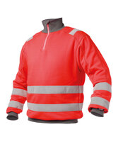 Denver sweater rood-blauw