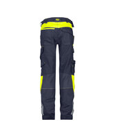 Dassy werkbroek Canton woman blauw achterkant