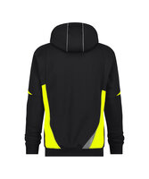 Dassy hoodie Santos zwart achterkant