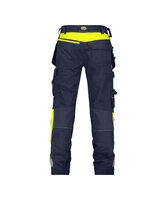 Dassy werkbroek Shanghai blauw achterkant
