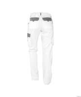 Dassy Nashville dames werkbroek wit/grijs