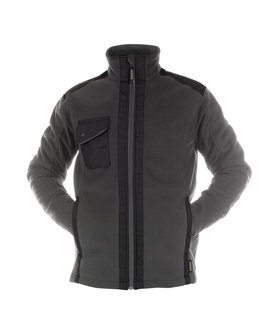 Croft fleece jas Grijs/zwart