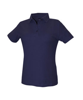 Dassy polo dames blauw