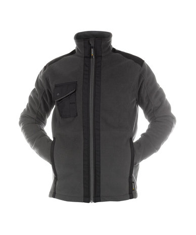 Croft fleece jas Grijs/zwart