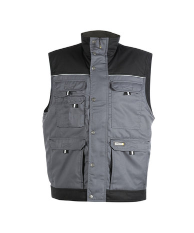 Dassy Hulst bodywarmer Grijs/zwart