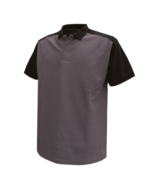 poloshirt-cesar Grijs/zwart
