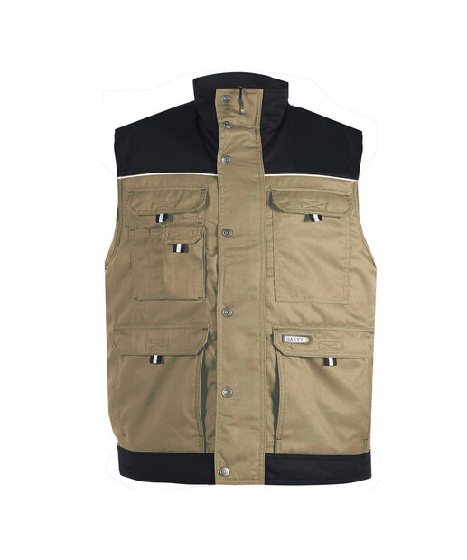 Dassy Hulst bodywarmer Beige/zwart