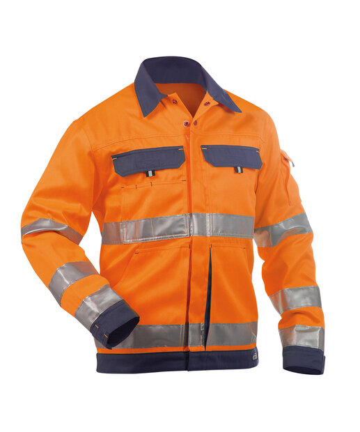 Dassy Dusseldorf veiligheidsjas Oranje/navy