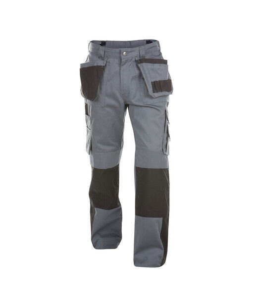 Dassy Seattle dames werkbroek grijs/zwart