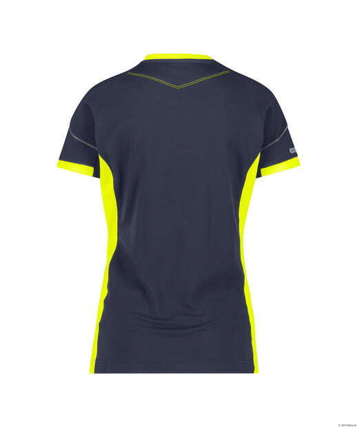 Dassy t-shirt Tampico woman blauw achterkant