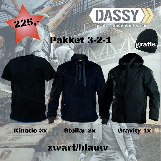 actiepakket 3+2+1 Dassy