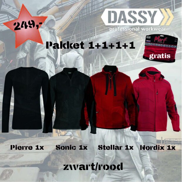 Actiepakket 1+1+1+1 Dassy