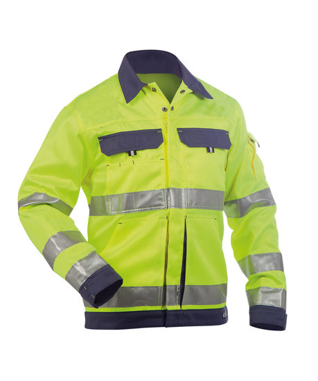 Dassy Dusseldorf veiligheidsjas Geel/navy