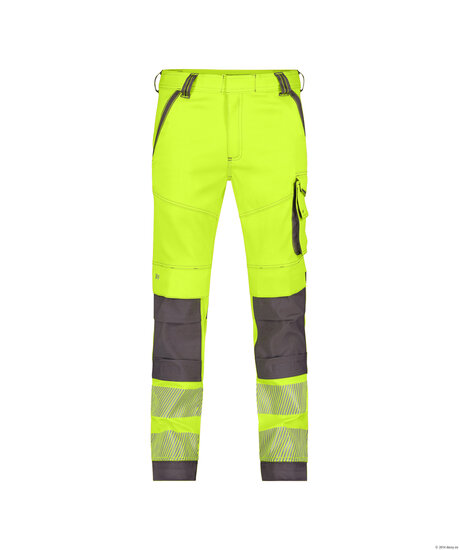 Dassy Aruba hoge zichtbaarheidsbroek met kniezakken
