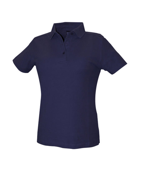 Dassy polo dames blauw