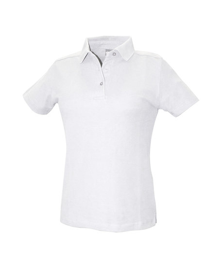 Dassy polo dames wit