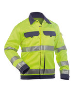 Dassy Dusseldorf veiligheidsjas Geel/navy