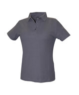 Dassy polo dames grijs