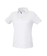 Dassy polo dames wit